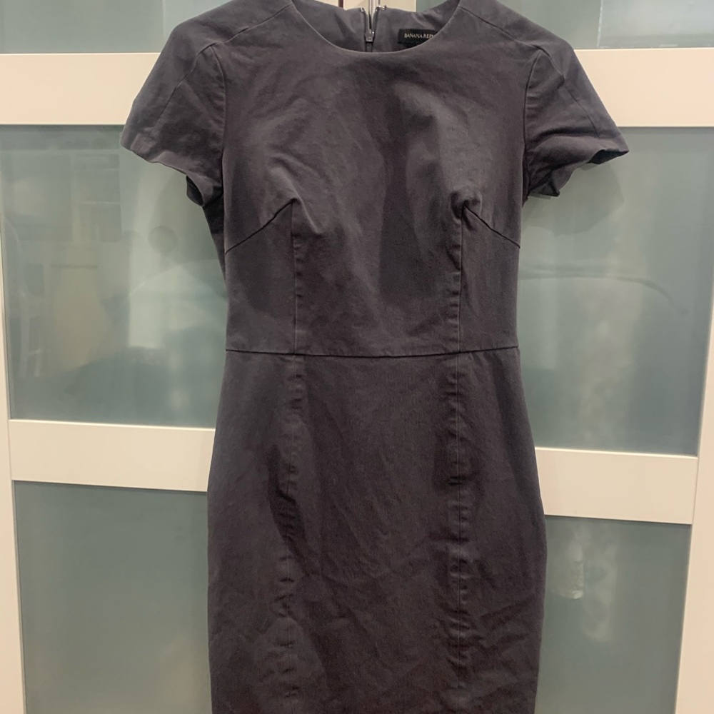 Banana Republic Fitted Denim Dress